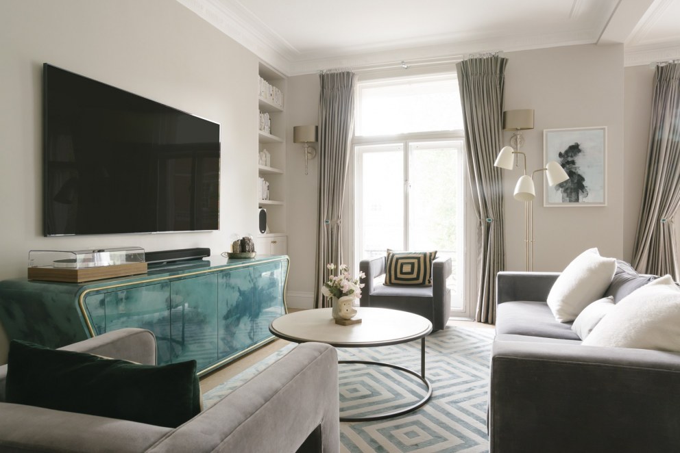 Kensington family home | Living room | Interior Designers